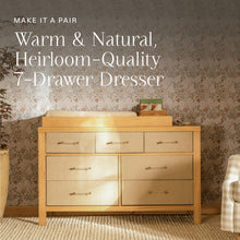 M24801HYPSEW,Namesake,Eloise 4-in-1 Convertible Crib in Honey & Performance Sand Eco-Weave