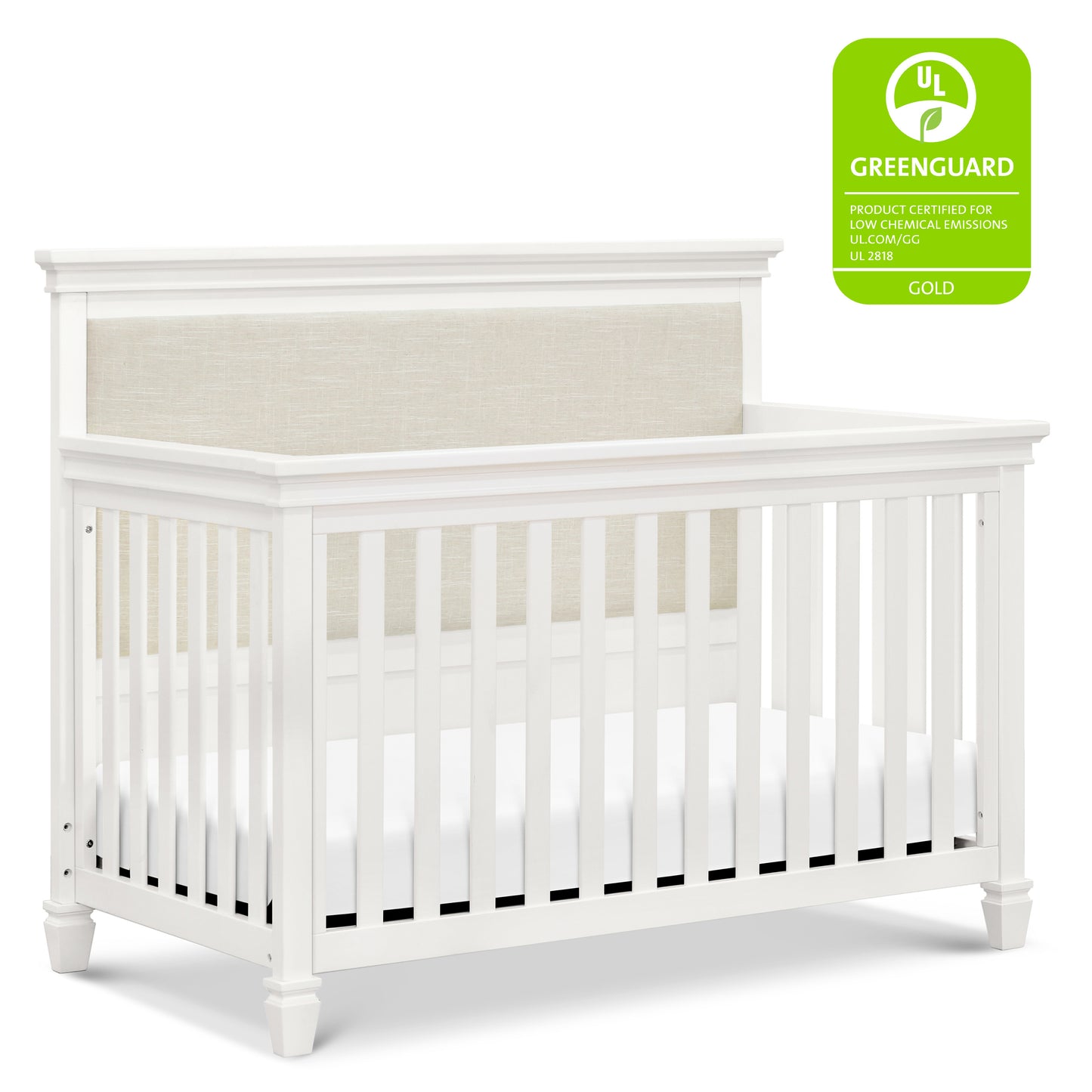 M15801RW,Namesake,Darlington 4-in-1 Convertible Crib in Warm White