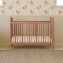 M7101DTR,Namesake,Liberty 3-in-1 Convertible Spindle Crib w/Toddler Bed Conversion Kit in Dusty Rose
