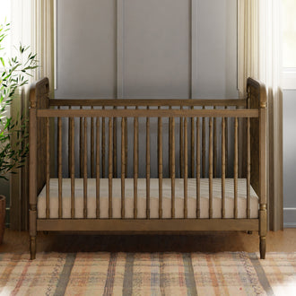 Liberty 3-in-1 Convertible Spindle Crib with Toddler Bed Conversion Kit