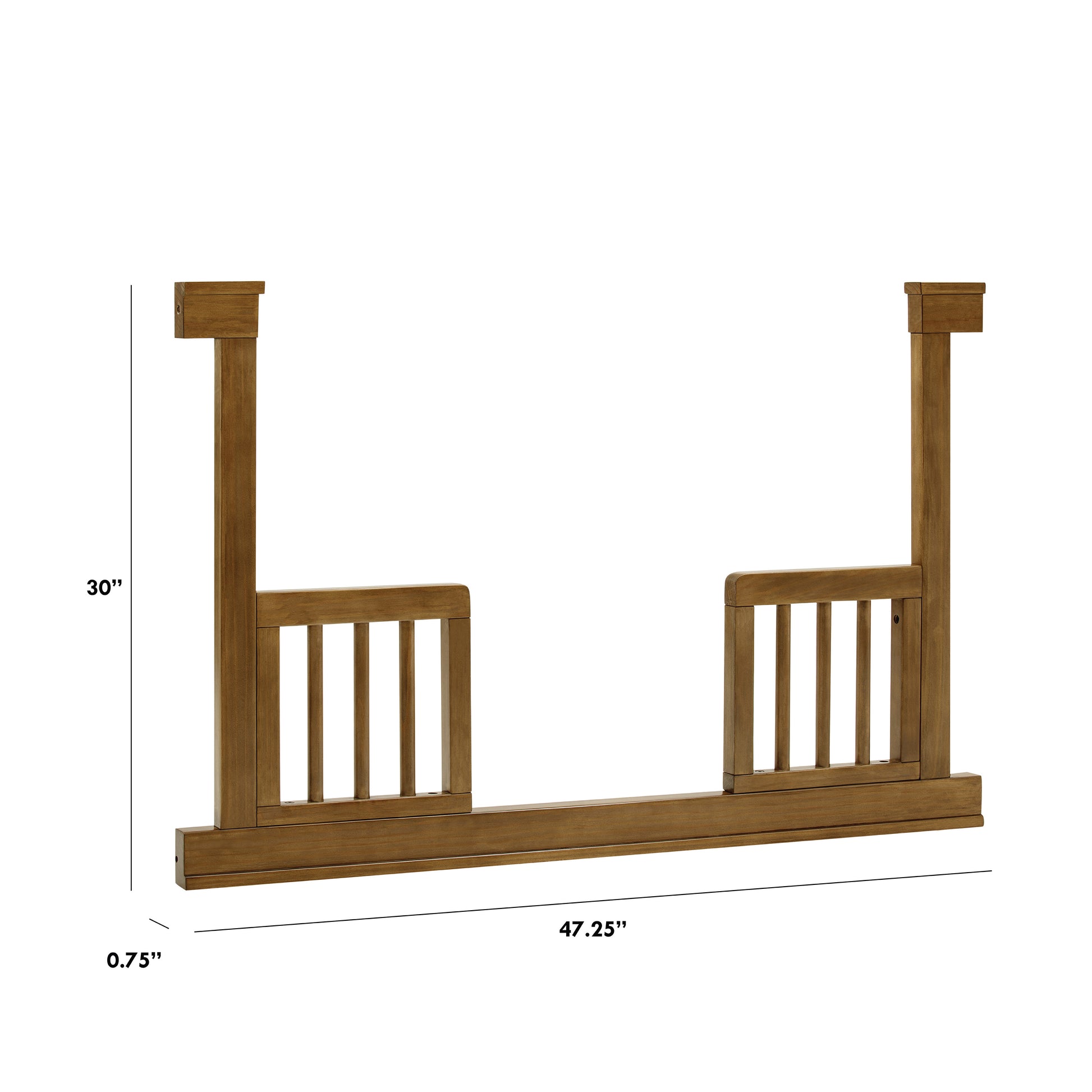 M23799NL,Toddler Bed Conversion Kit for Marin in Natural Walnut
