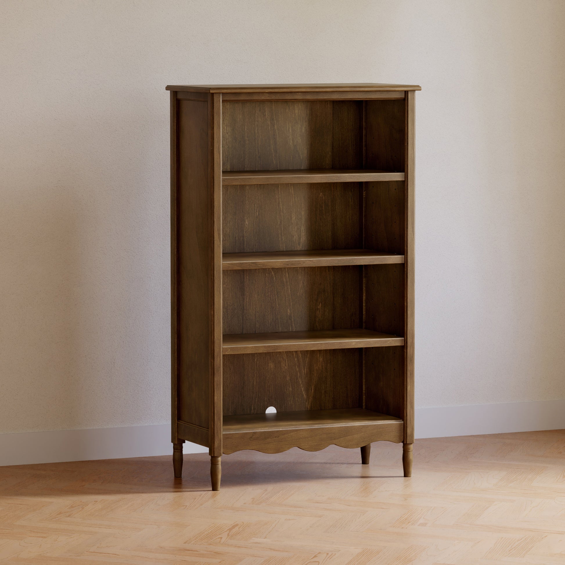 M7114NL,Namesake,Liberty Assembled Bookcase in Natural Walnut