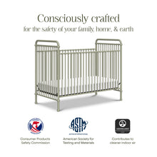 M15501HS,Namesake,Abigail 3-in-1 Convertible Crib in Heirloom Sage