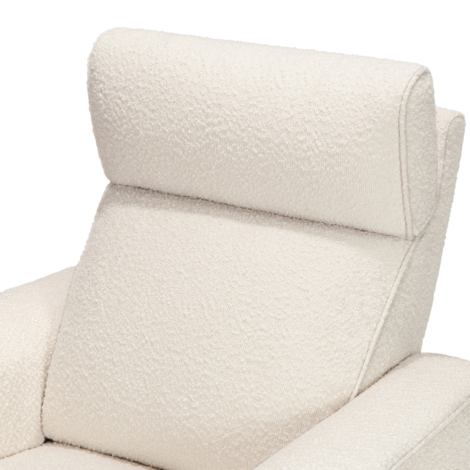 M17186PWB,Namesake,Willa Plus Power Glider Recliner w/ Power Headrest in Performance Ivory Boucle
