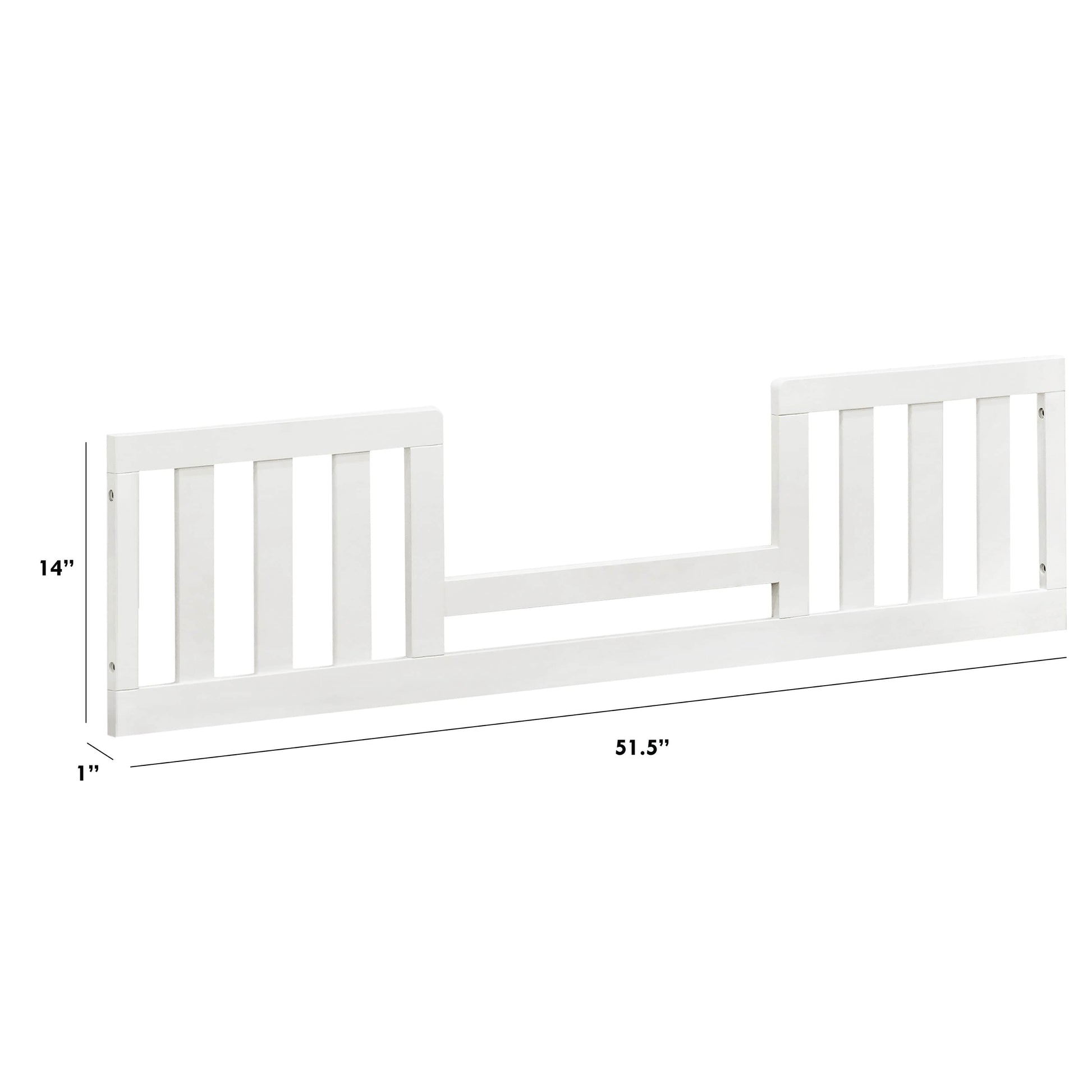 B7600RW,Toddler Bed Conversion Kit for Tillen in Warm White