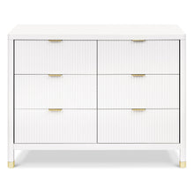 M26716RW,Namesake,Brimsley Tambour 6-Drawer Assembled Dresser in Warm White