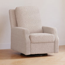 M22287EGS,Namesake,Crewe Recliner and Swivel Glider in Earl Grey Shearling