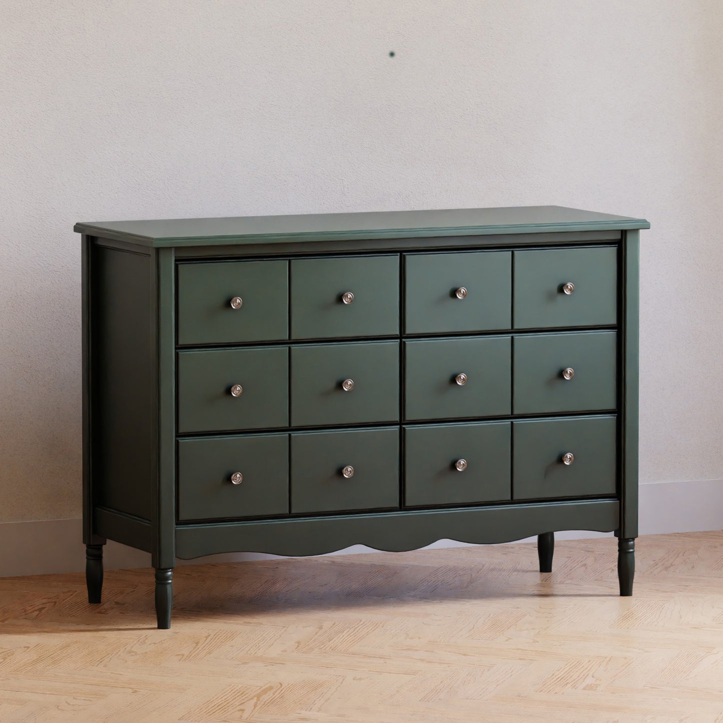 M7116FRGR,Namesake,Liberty 6-Drawer Assembled Dresser in Forest Green