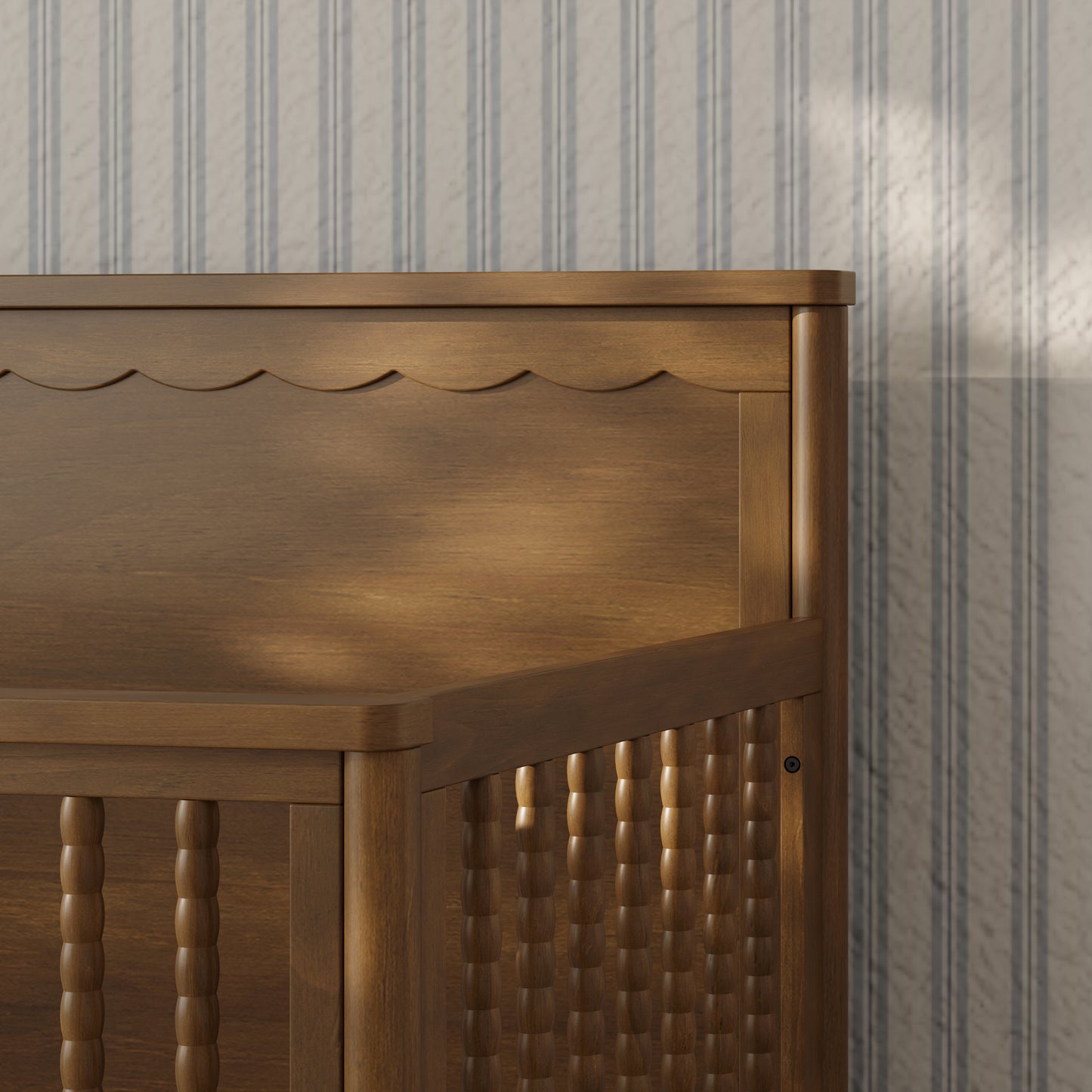 M32301NL,Namesake,Ambrosia 4-in-1 Convertible Crib in Natural Walnut