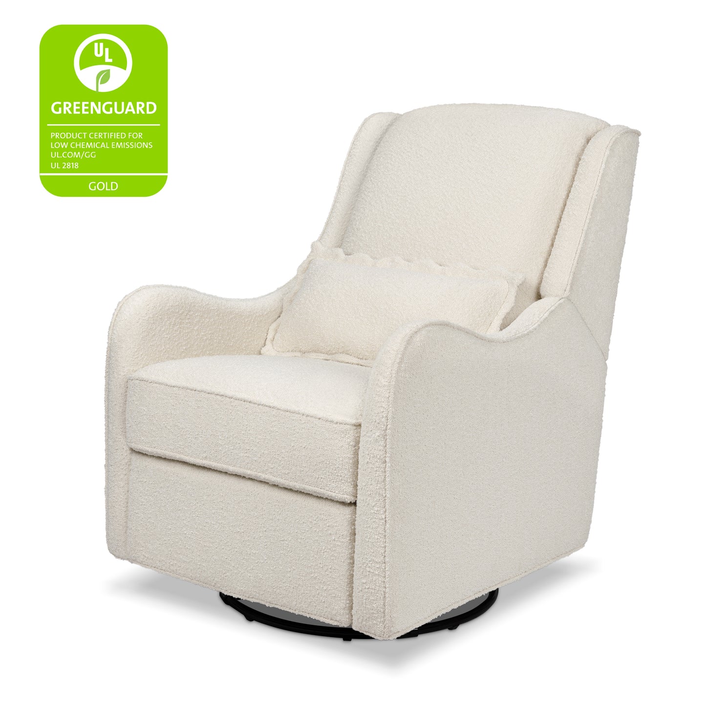 M27787WB,Namesake,Devon Recliner and Swivel Glider in Ivory Boucle