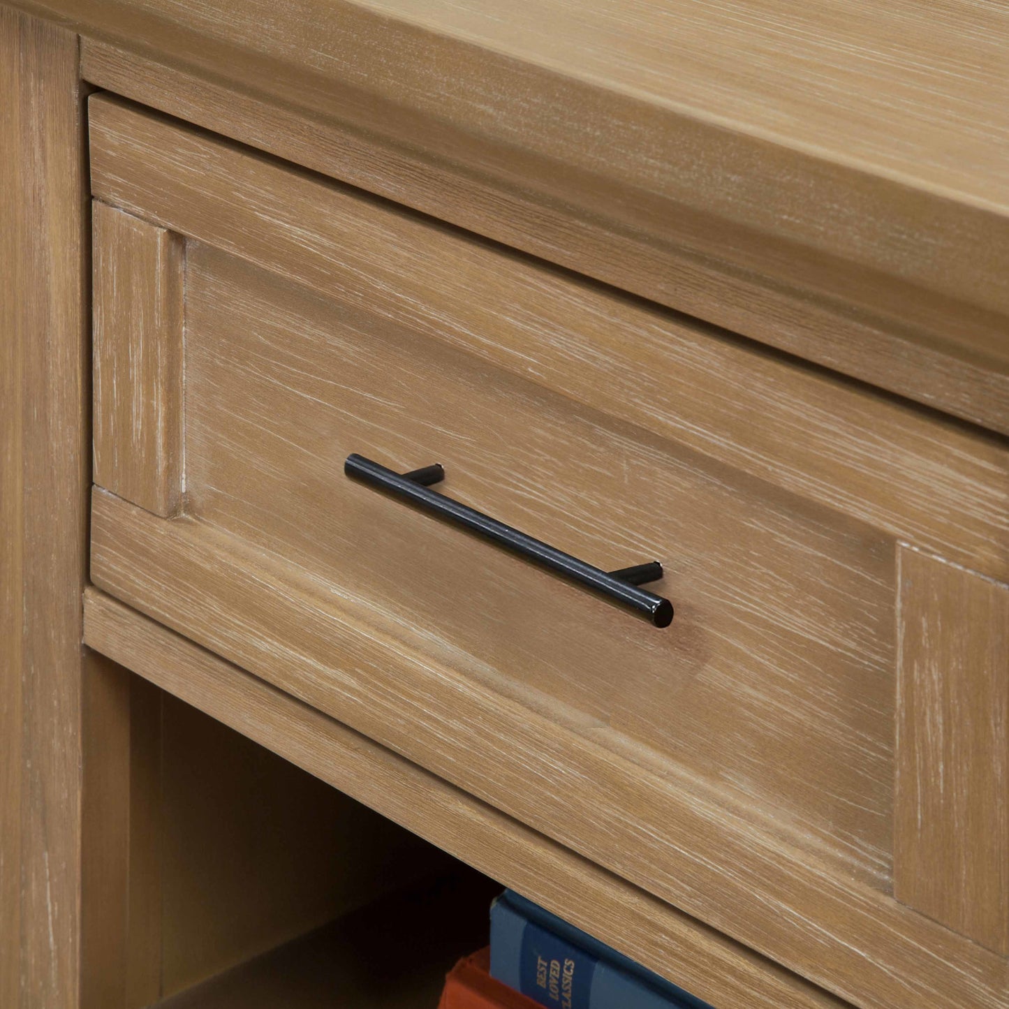 B14560DF,Monogram by Namesake,Emory Farmhouse Nightstand in Driftwood