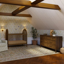 M31401NL,Namesake,Alouette 3-in-1 Convertible Spindle Crib in Natural Walnut