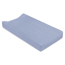 T29637DP,Dewdrop Quilted Muslin Changing Pad Cover in GOTS Certified Organic Cotton