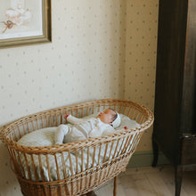 Gooslings Picnic Gingham Crib Sheet - Green