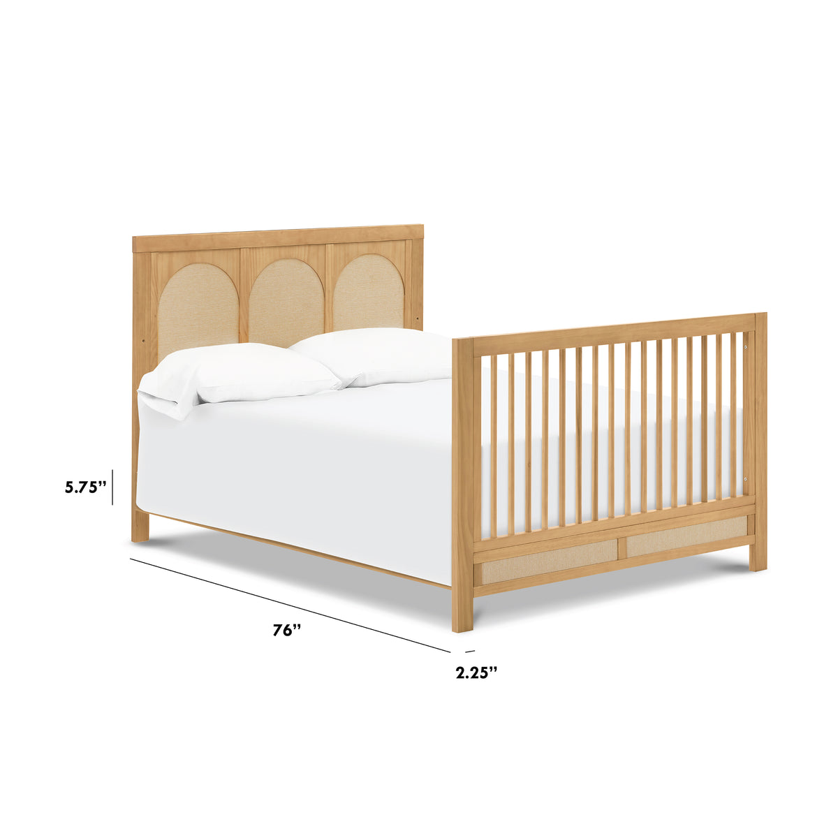 Full Size Bed Conversion Kit (M7689) - dimensions