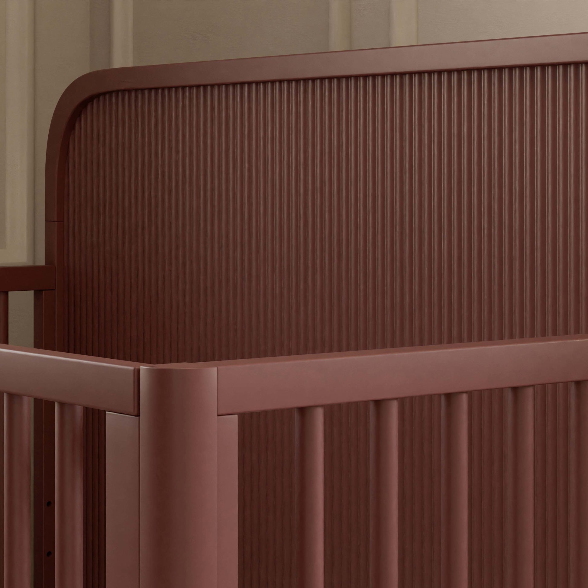 M26701CR,Namesake,Brimsley Tambour 4-in-1 Convertible Crib in Crimson