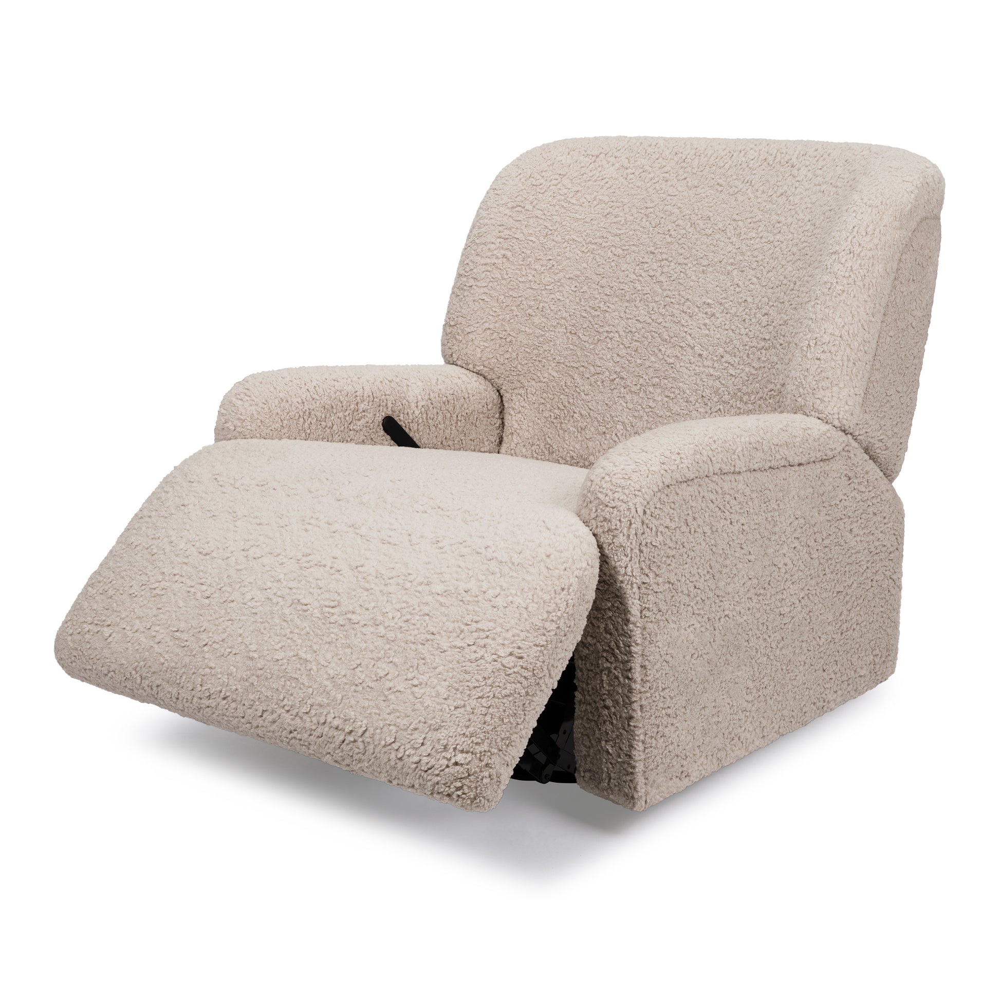 M27687EGS,Namesake,Winslow Extra Wide Recliner and Swivel Glider in Earl Grey Shearling