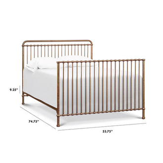 M15399VG,Namesake,Winston Full Size Bed Conversion Kit in Vintage Gold