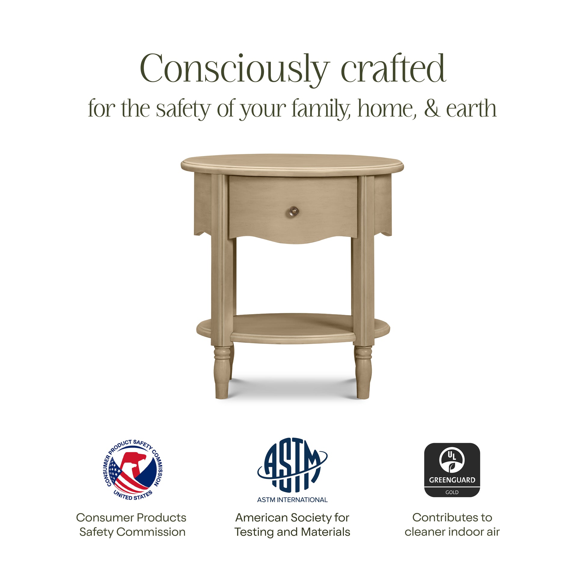M7160WP,Namesake,Liberty Assembled Nightstand in Washed Pine