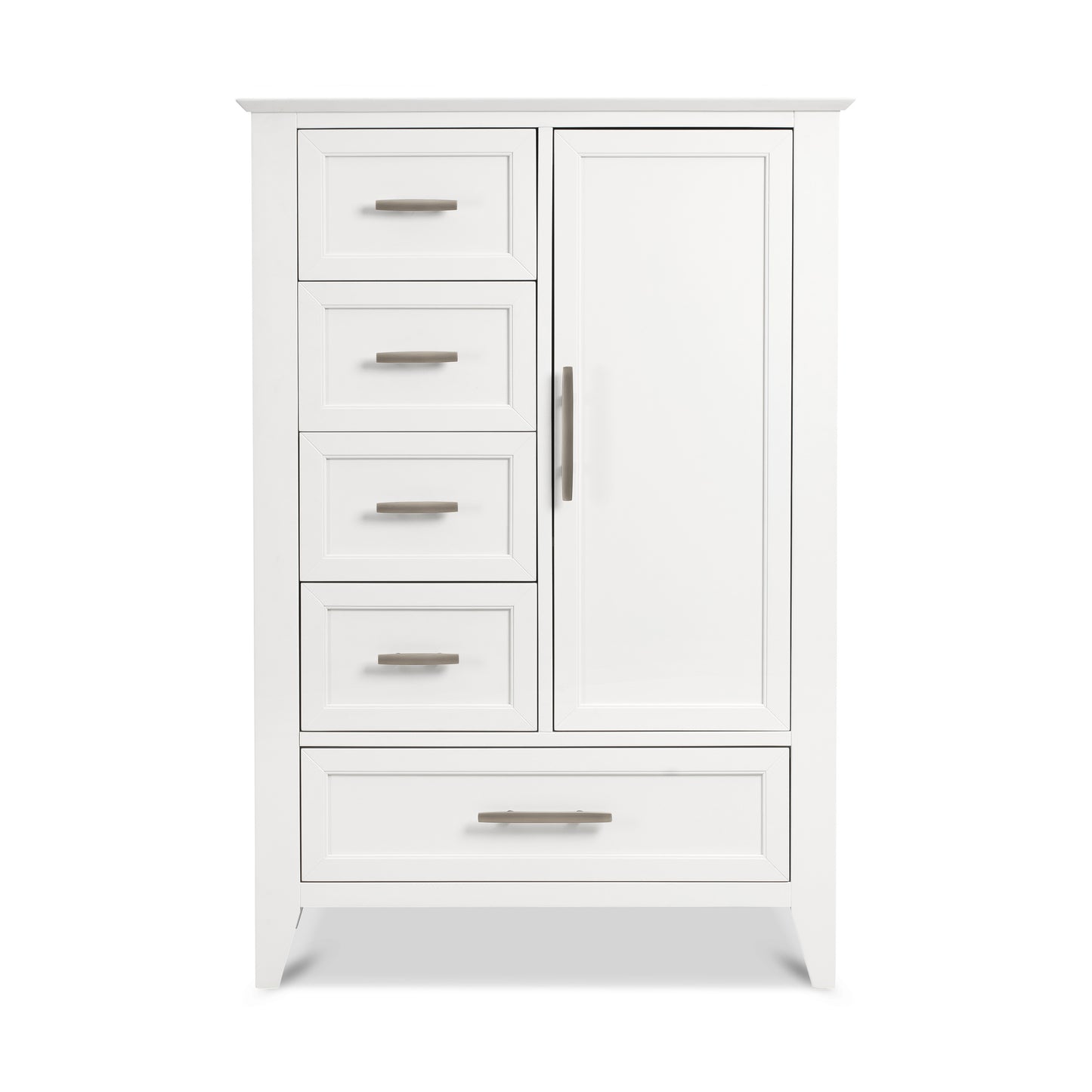 B14427RW,Monogram by Namesake,Barrow Chifforobe in Warm White