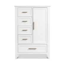 B14427RW,Monogram by Namesake,Barrow Chifforobe in Warm White