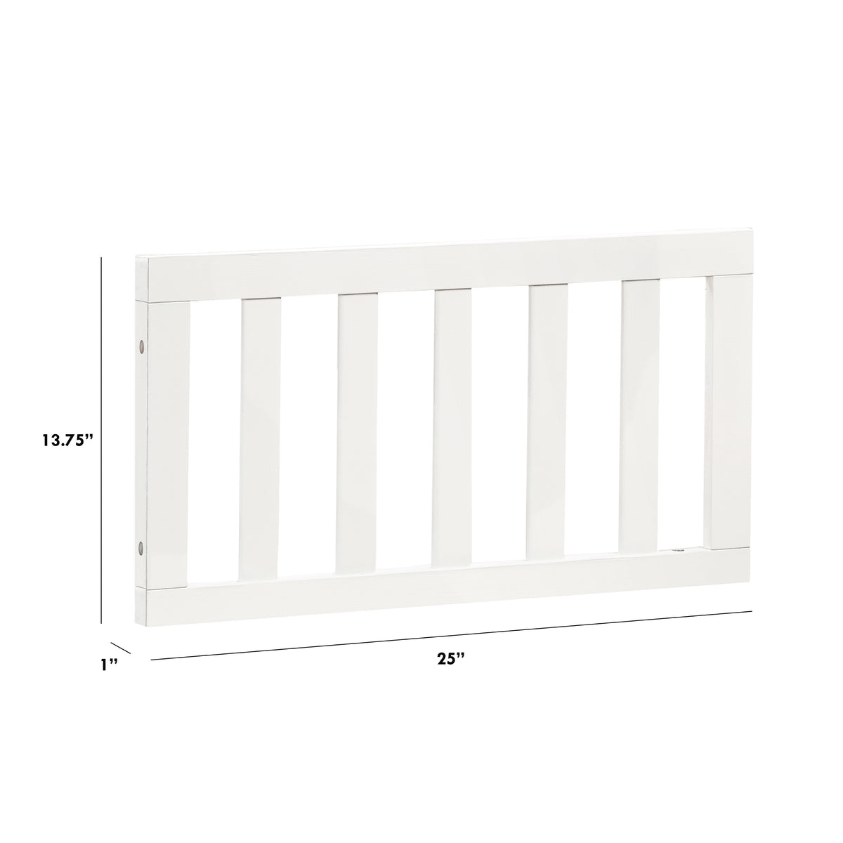 Toddler Bed Conversion Kit (M20799) - dimensions