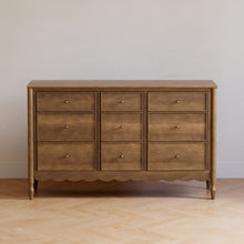 M32328NL,Namesake,Ambrosia 9-Drawer Assembled Dresser in Natural Walnut