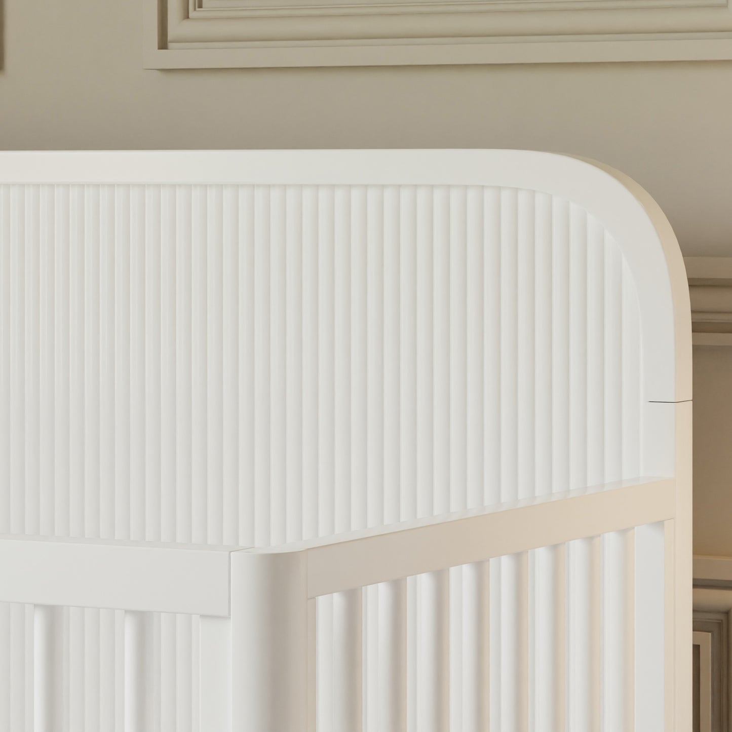 M26701RW,Namesake,Brimsley Tambour 4-in-1 Convertible Crib in Warm White