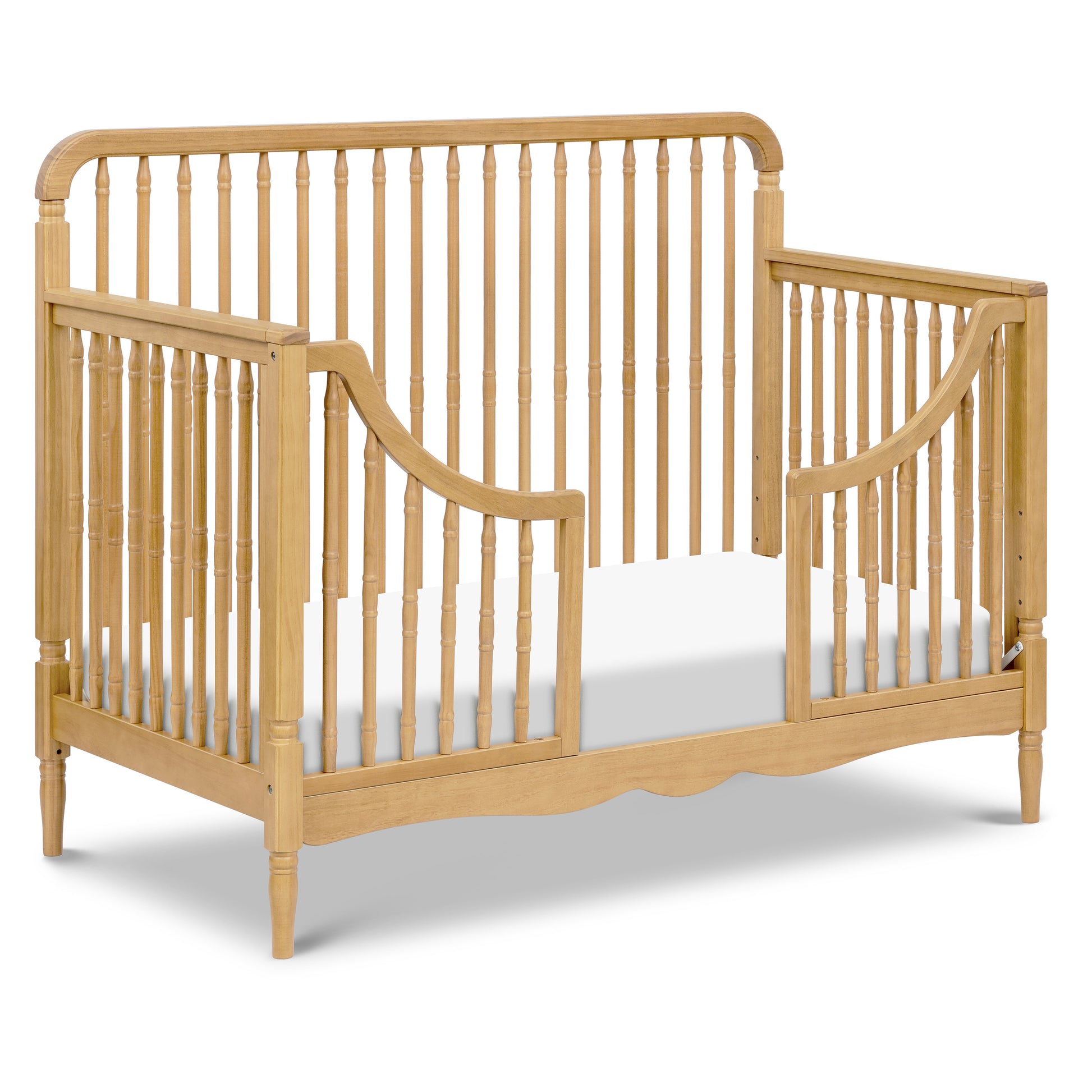 M7141HY,Namesake,Liberty 4-in-1 Convertible Spindle Crib in Honey