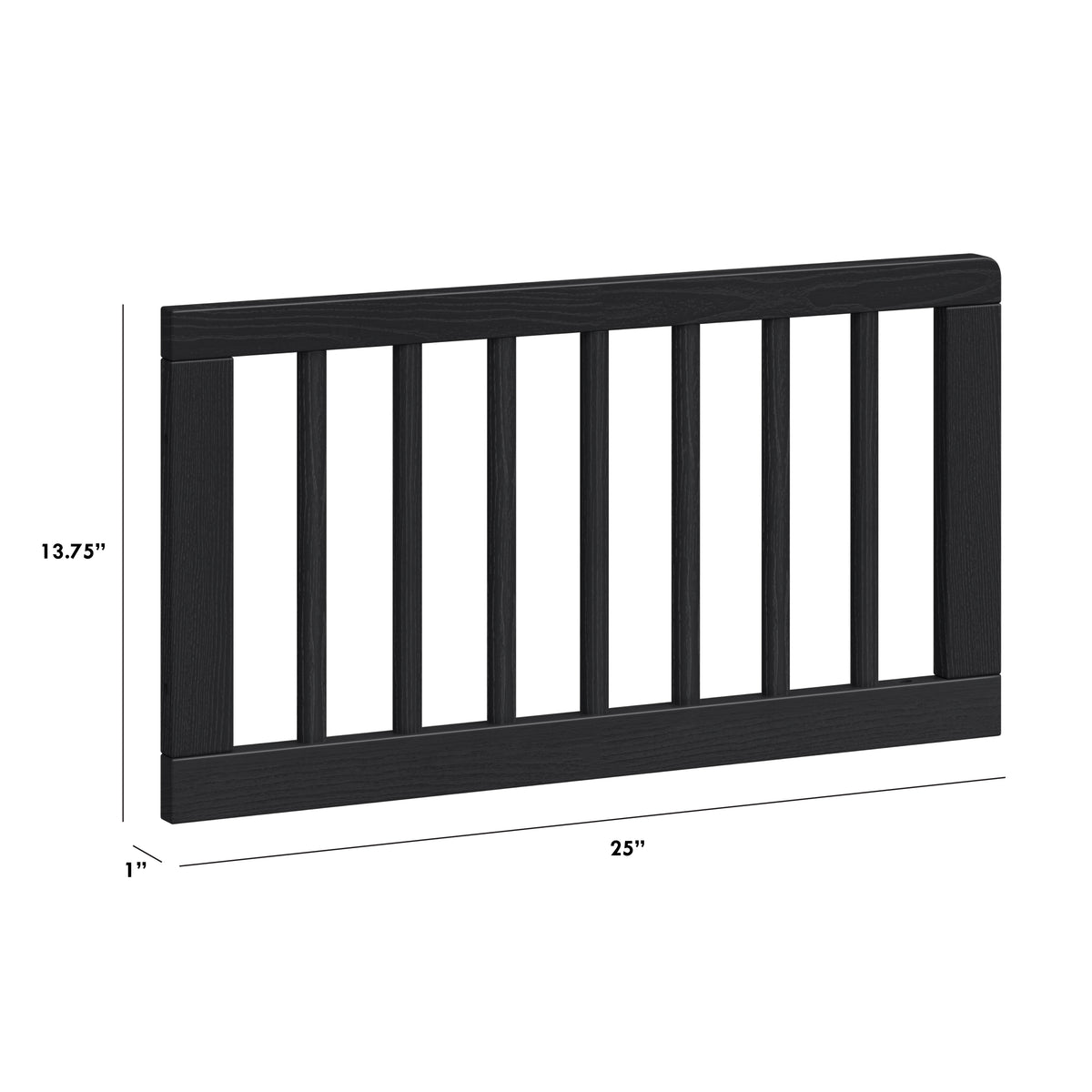 Toddler Bed Conversion Kit (M19699) - dimensions