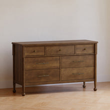 M31416NL,Namesake,Alouette 7-Drawer Assembled Dresser in Natural Walnut