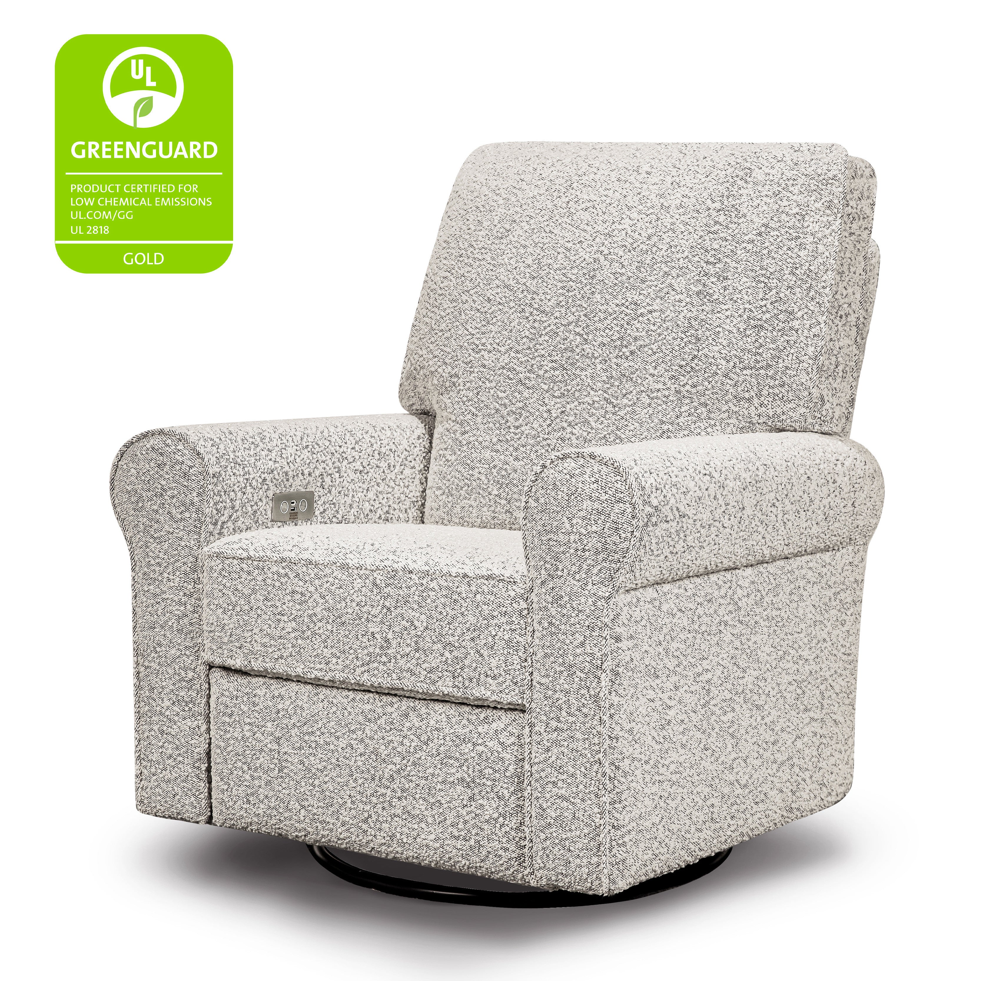 White recliner online armchair