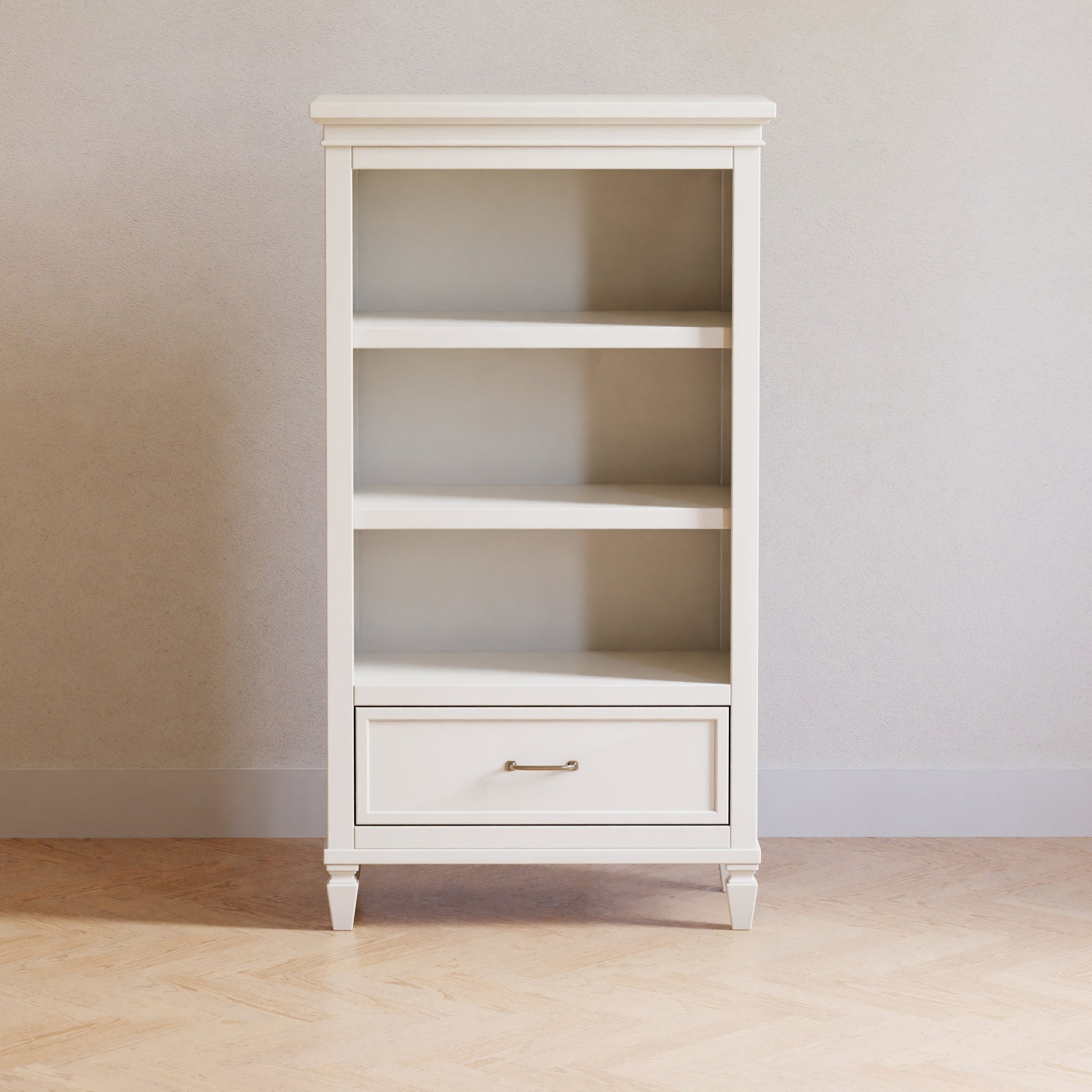 M15814RW,Namesake,Darlington Bookcase in Warm White