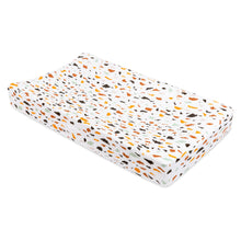 T29137,Babyletto,Terrazzo Quilted Muslin Changing Pad Cover in GOTS Certified Organic Cotton
