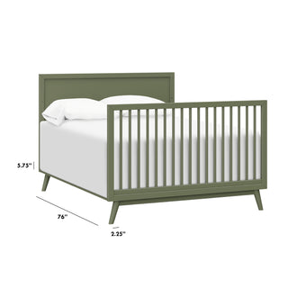 M7689OL,The MDB Family,Full Size Bed Conversion Kit in Olive