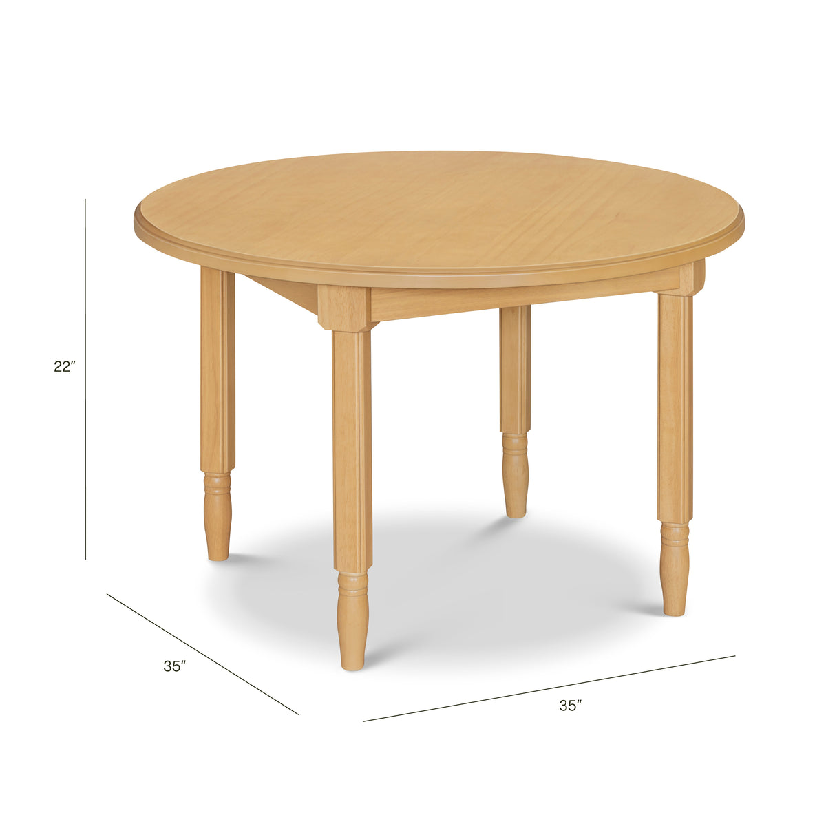 Liberty Play Table - dimensions