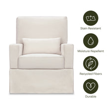M21777PCMEW,Namesake,Crawford Recliner and Swivel Glider in Performance Cream Eco-Weave
