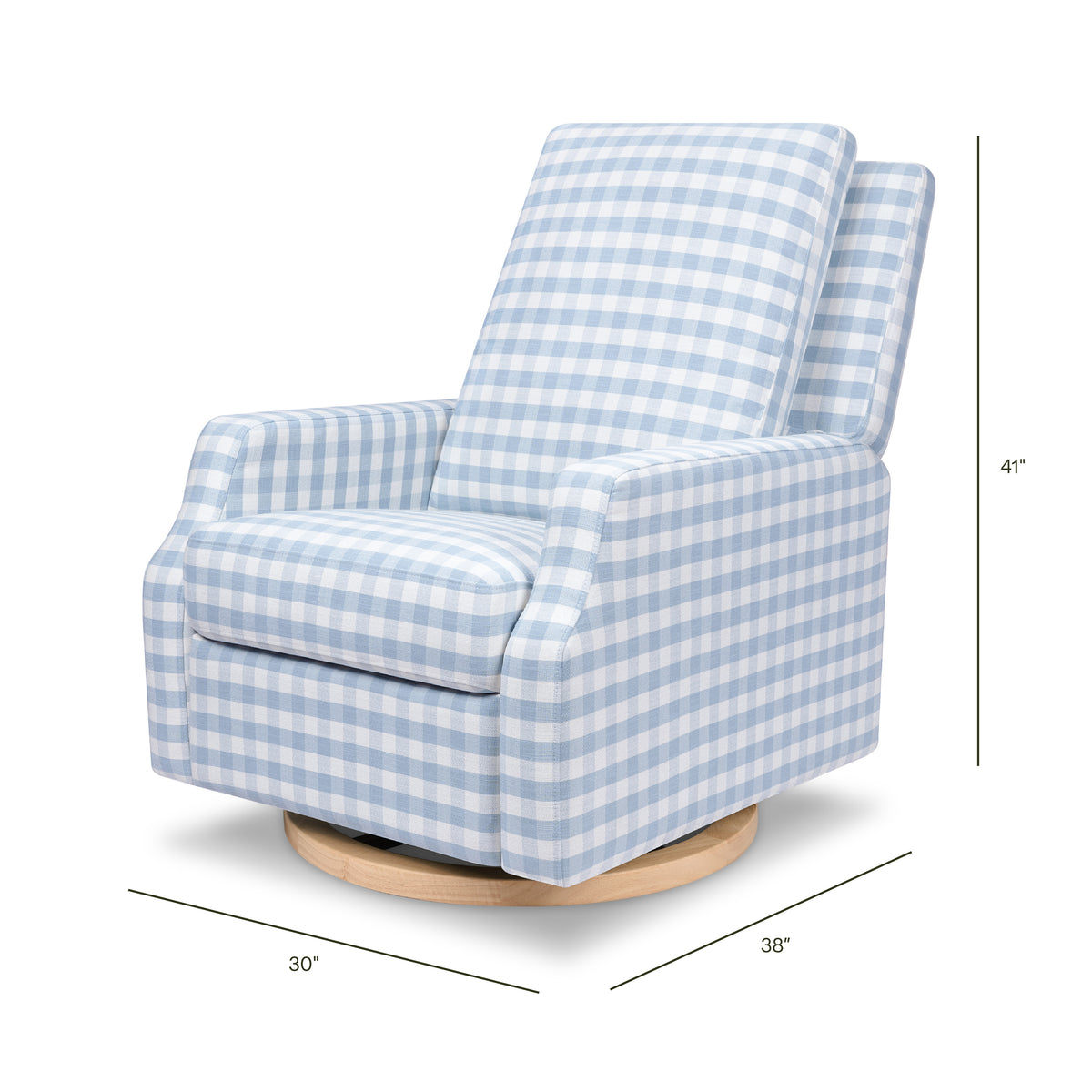 Crewe Recliner and Swivel Glider - dimensions