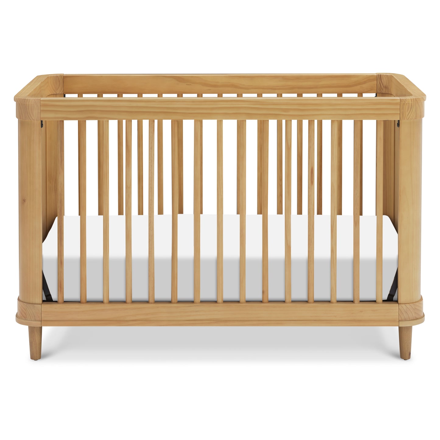 M23701HYHC,Namesake,Marin with Cane 3-in-1 Convertible Crib in Honey and Honey Cane