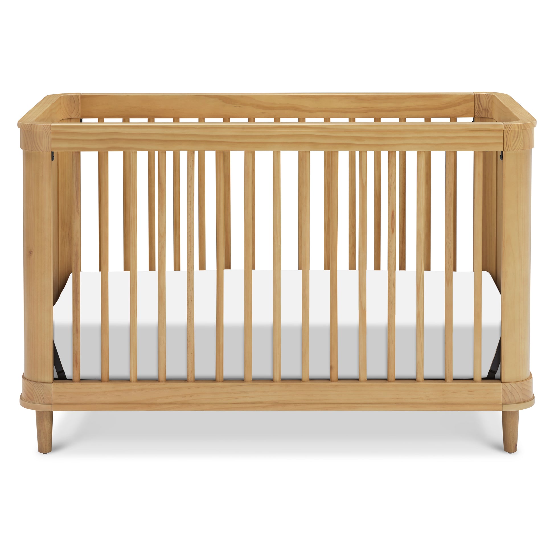 M23701HYHC,Namesake,Marin with Cane 3-in-1 Convertible Crib in Honey and Honey Cane