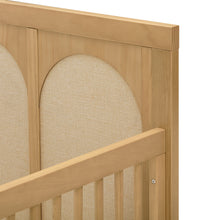 M24801HYPSEW,Namesake,Eloise 4-in-1 Convertible Crib in Honey & Performance Sand Eco-Weave