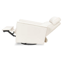 B17186YC,Monogram by Namesake,Willa Plus Power Glider Recliner w/ Power Headrest in Ivory Corduroy