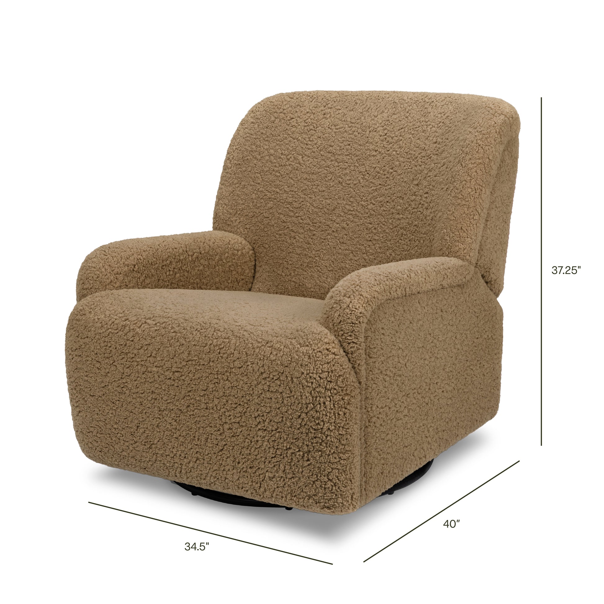 M27687CTS,Namesake,Winslow Extra Wide Recliner and Swivel Glider in Cortado Shearling