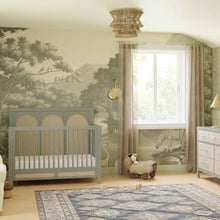 M24801FSPSEW,Namesake,Eloise 4-in-1 Convertible Crib in French Sage and Performance Sand Eco-Weave