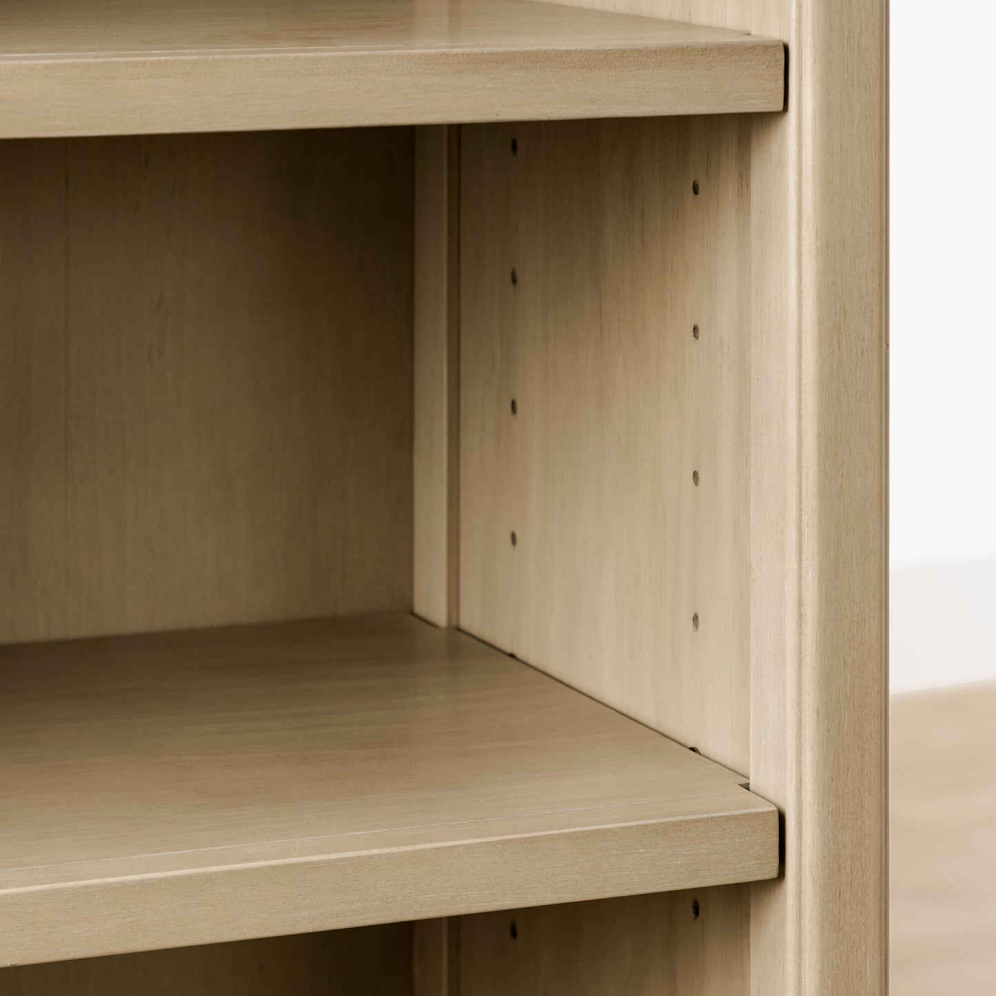 M7114WP,Namesake,Liberty Assembled Bookcase in Washed Pine