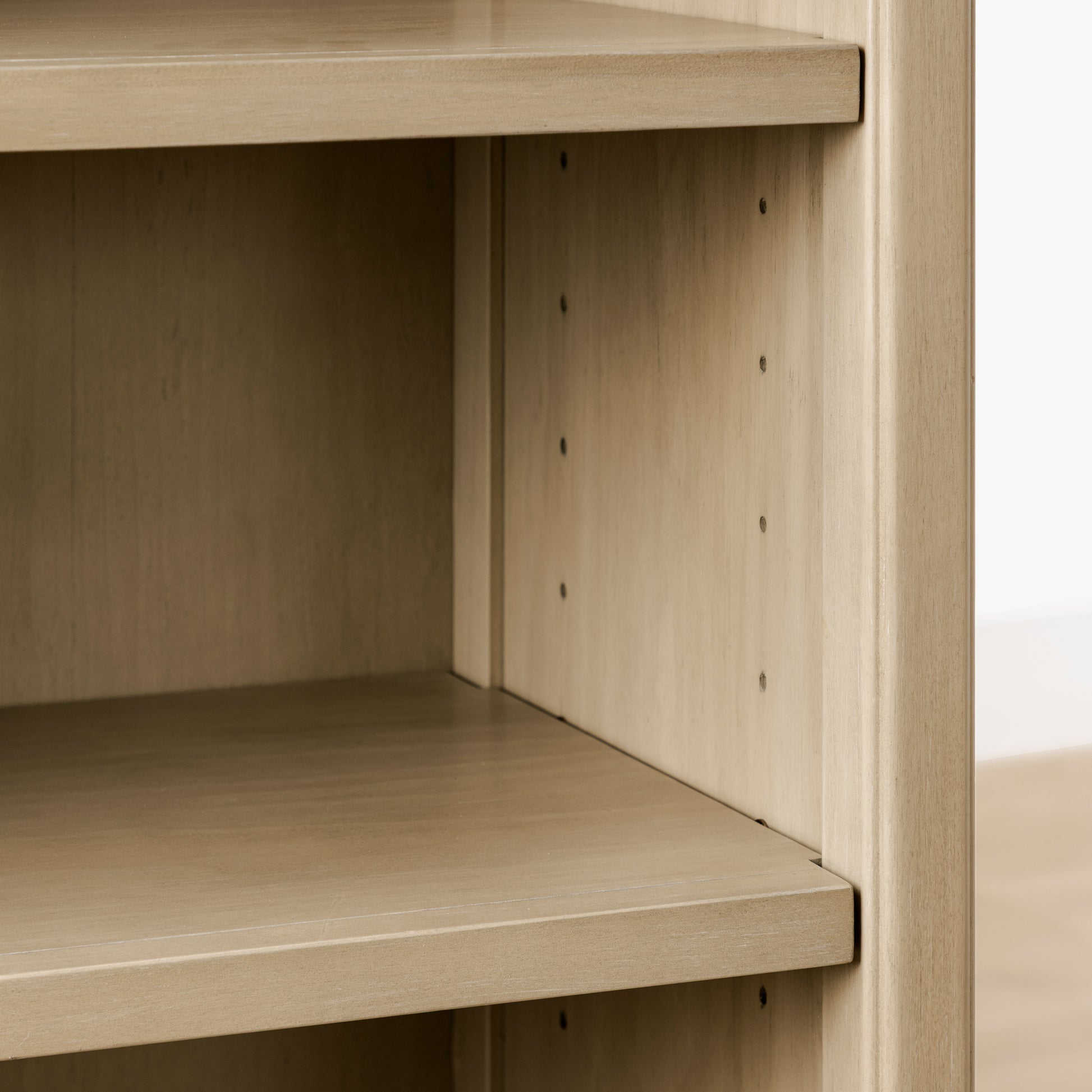 M7114WP,Namesake,Liberty Assembled Bookcase in Washed Pine