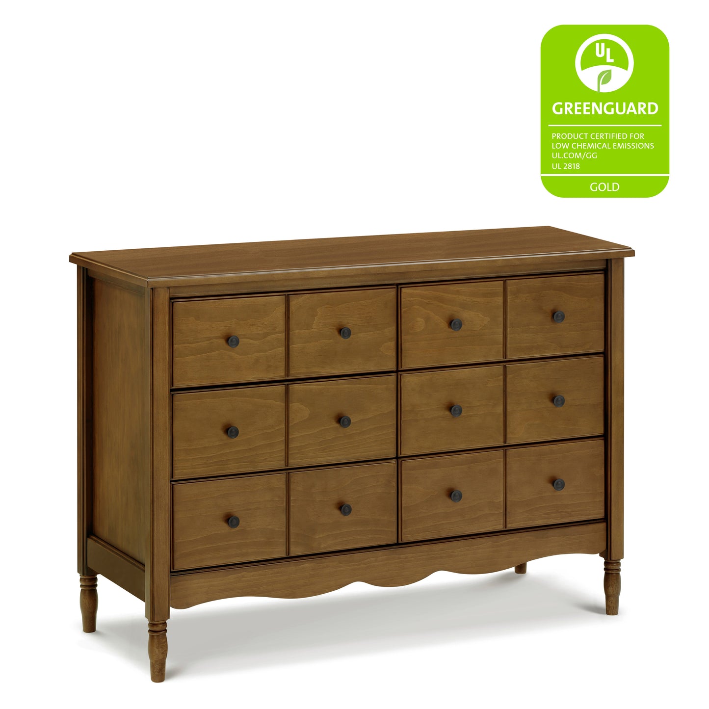 M7116NL,Namesake,Liberty 6-Drawer Assembled Dresser in Natural Walnut