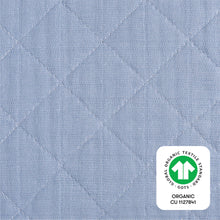 T29637DP,Babyletto,Dewdrop Quilted Muslin Changing Pad Cover in GOTS Certified Organic Cotton