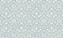 MDBFABRIC182,Namesake,Namesake - Bellflowers in Powdered Blue (BPB) SWATCH
