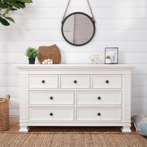 Classic 7-Drawer Double Wide Dresser